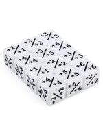 Dice Habit Positive D6 Dice Counters White (12)