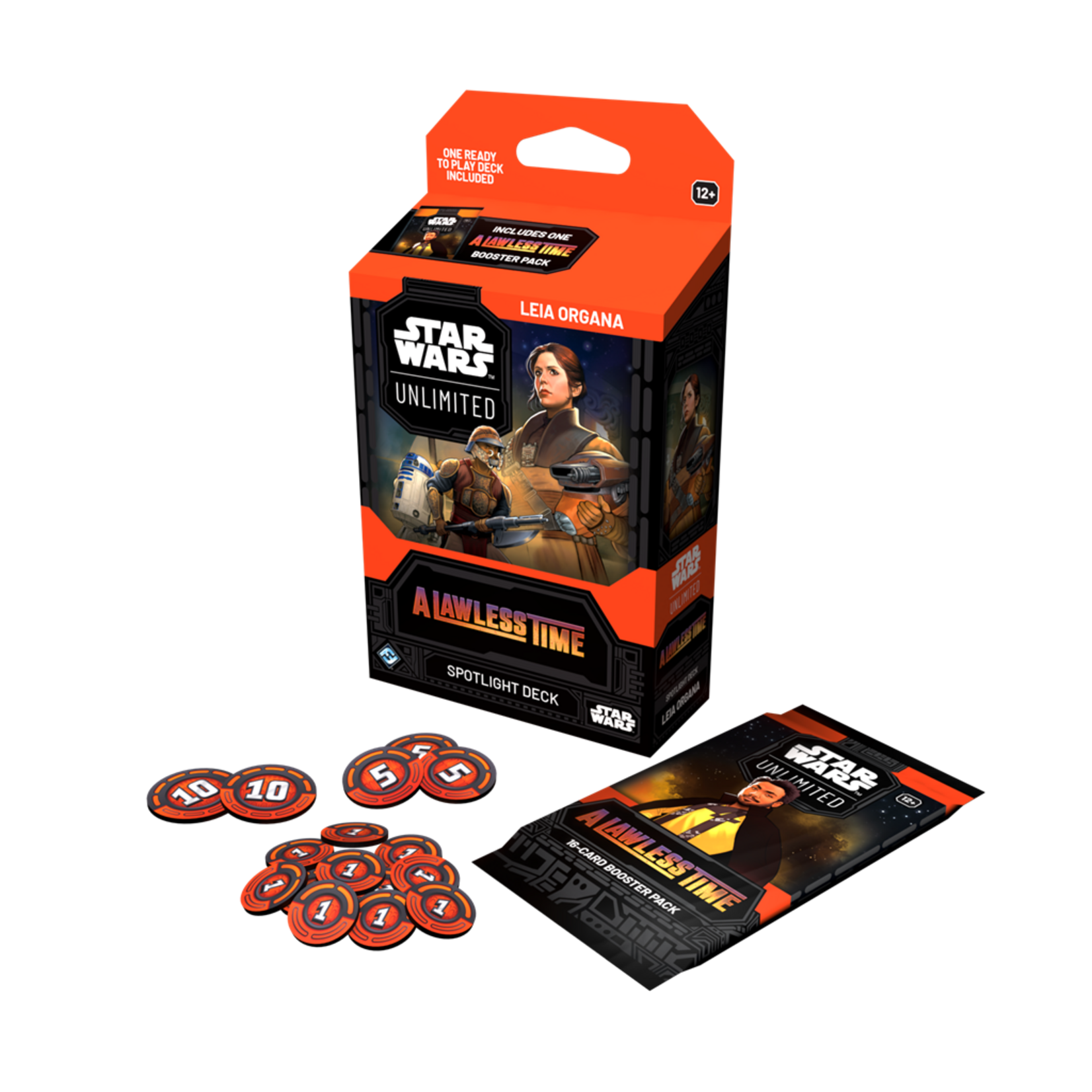 Fantasy Flight Games SWU A Lawless Time: Leia Organa Spotlight Deck (EN)