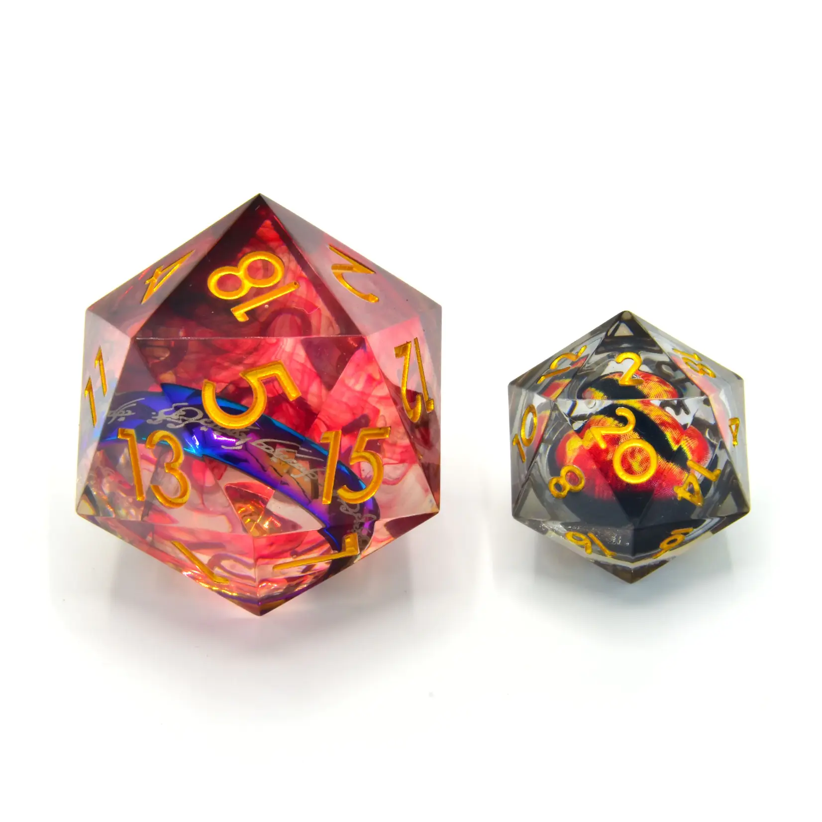 Glass Staff Ring of Power 33mm Resin D20