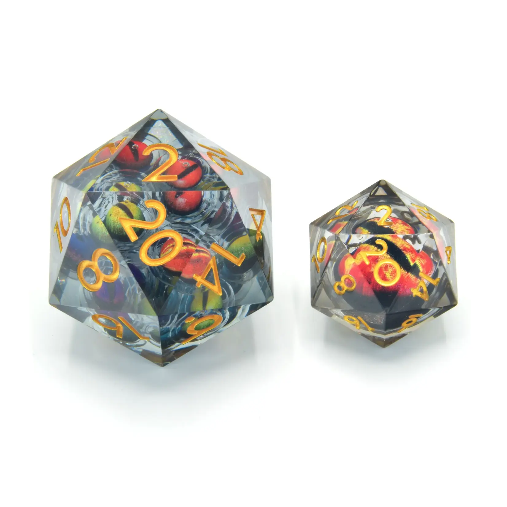 Glass Staff Beholden 33mm Floating Eyes D20