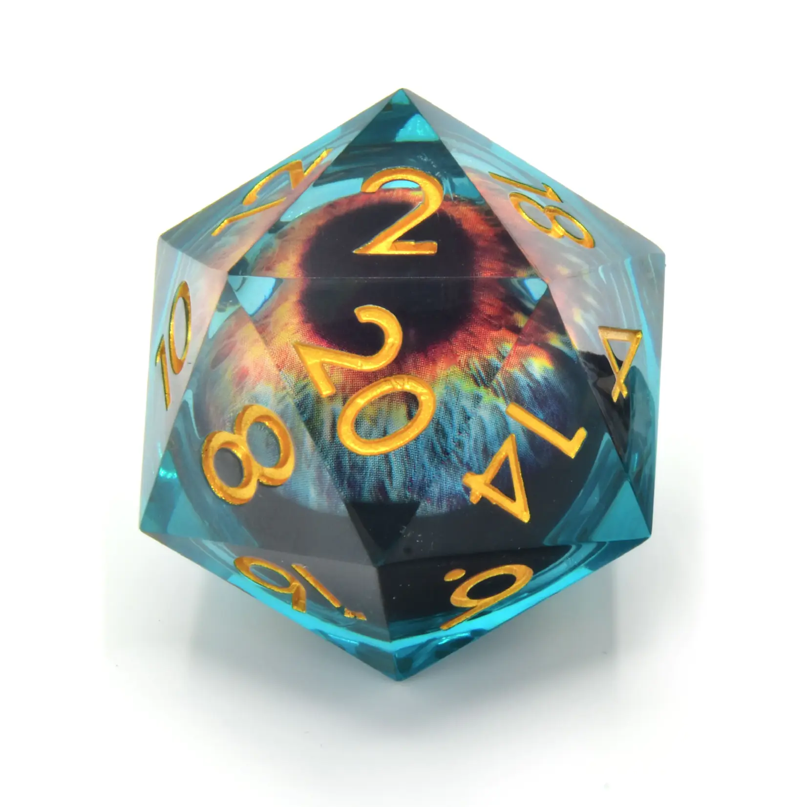 Glass Staff Eye of the Oracle 33mm Floating Eye D20