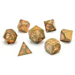 Glass Staff Broken Bastion Metal RPG Dice Set