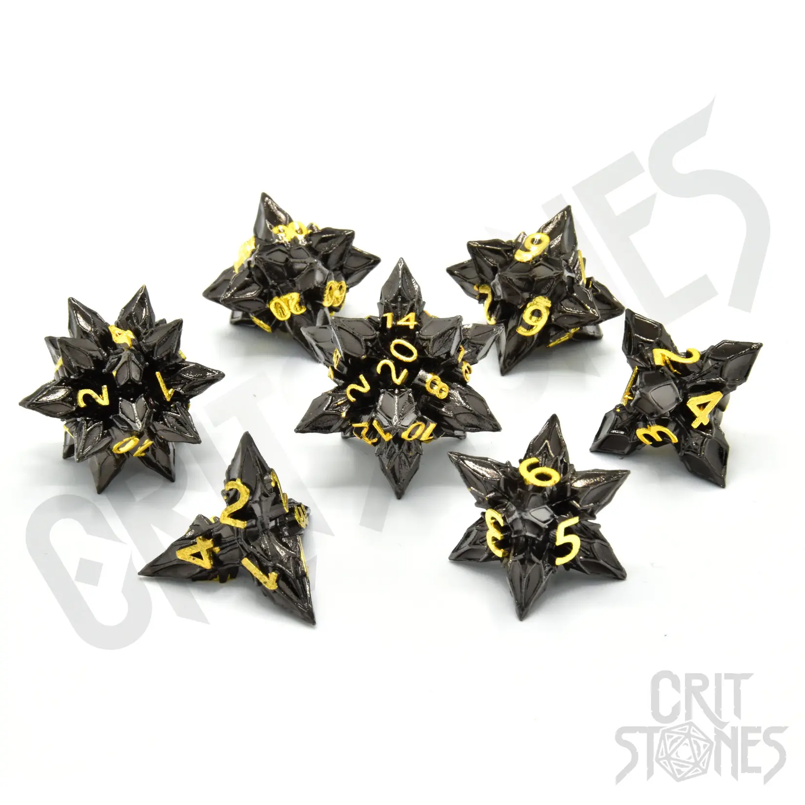 Glass Staff Crit Stones Metal Dice: Royal Bane