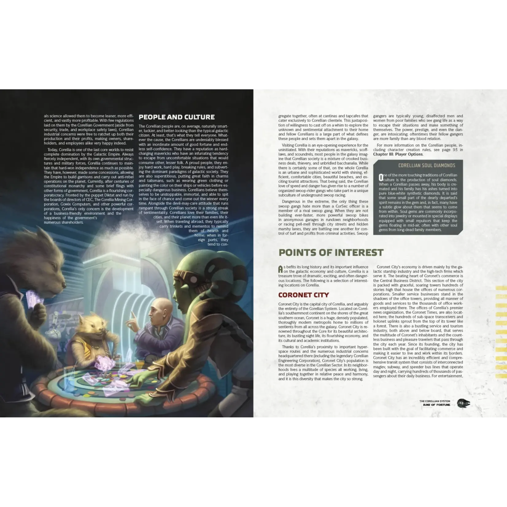 EDGE Studio Star Wars RPG Edge of the Empire: Suns of Fortune (EN)