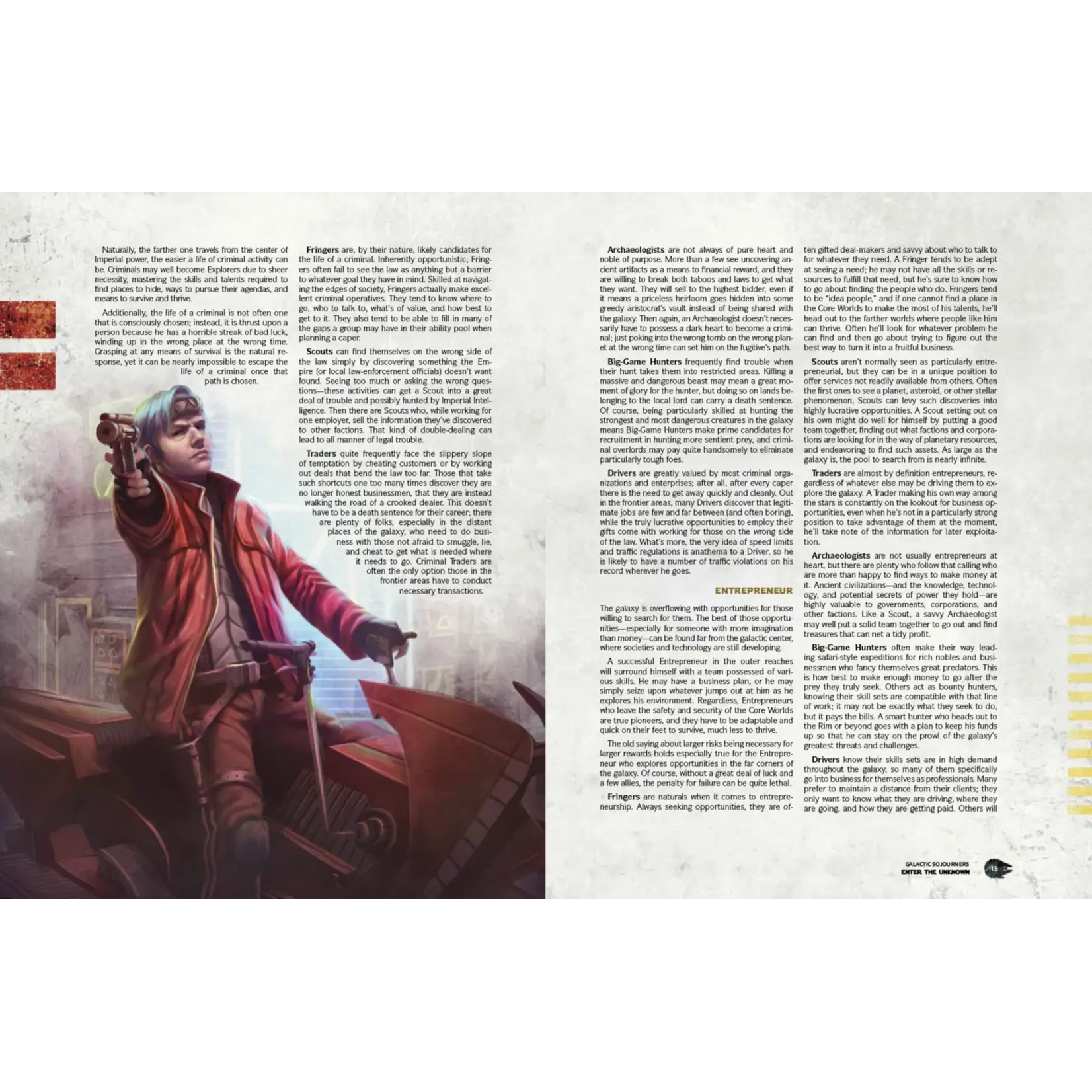 EDGE Studio Star Wars RPG Edge of the Empire: Enter the Unknown (EN)