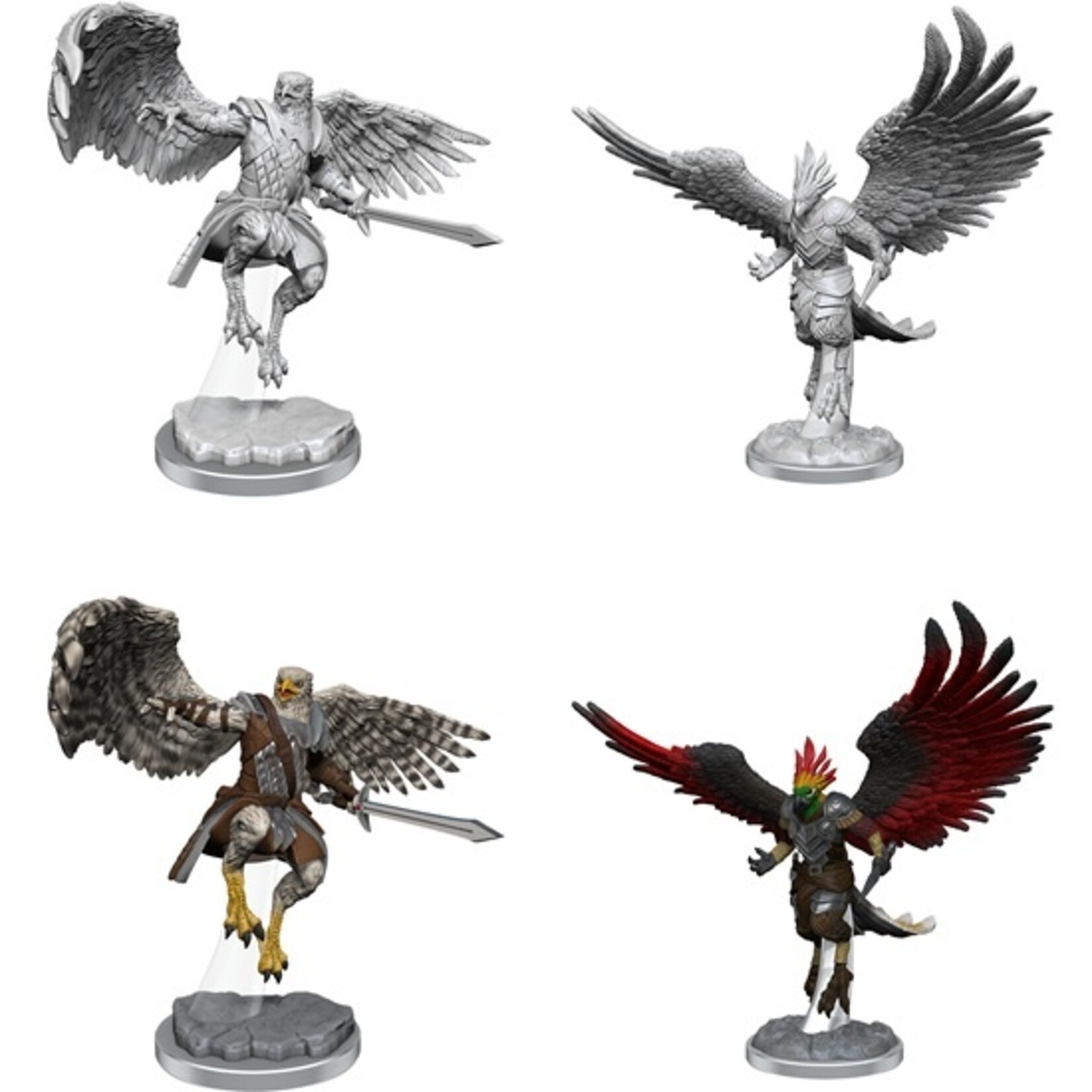 Wizkids D&D Nolzur's Marvelous Miniatures Aarakocra Paladins