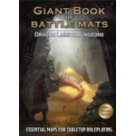 Loke Battlemats Giant Book of Battle Mats: Dragon Lairs & Dungeons