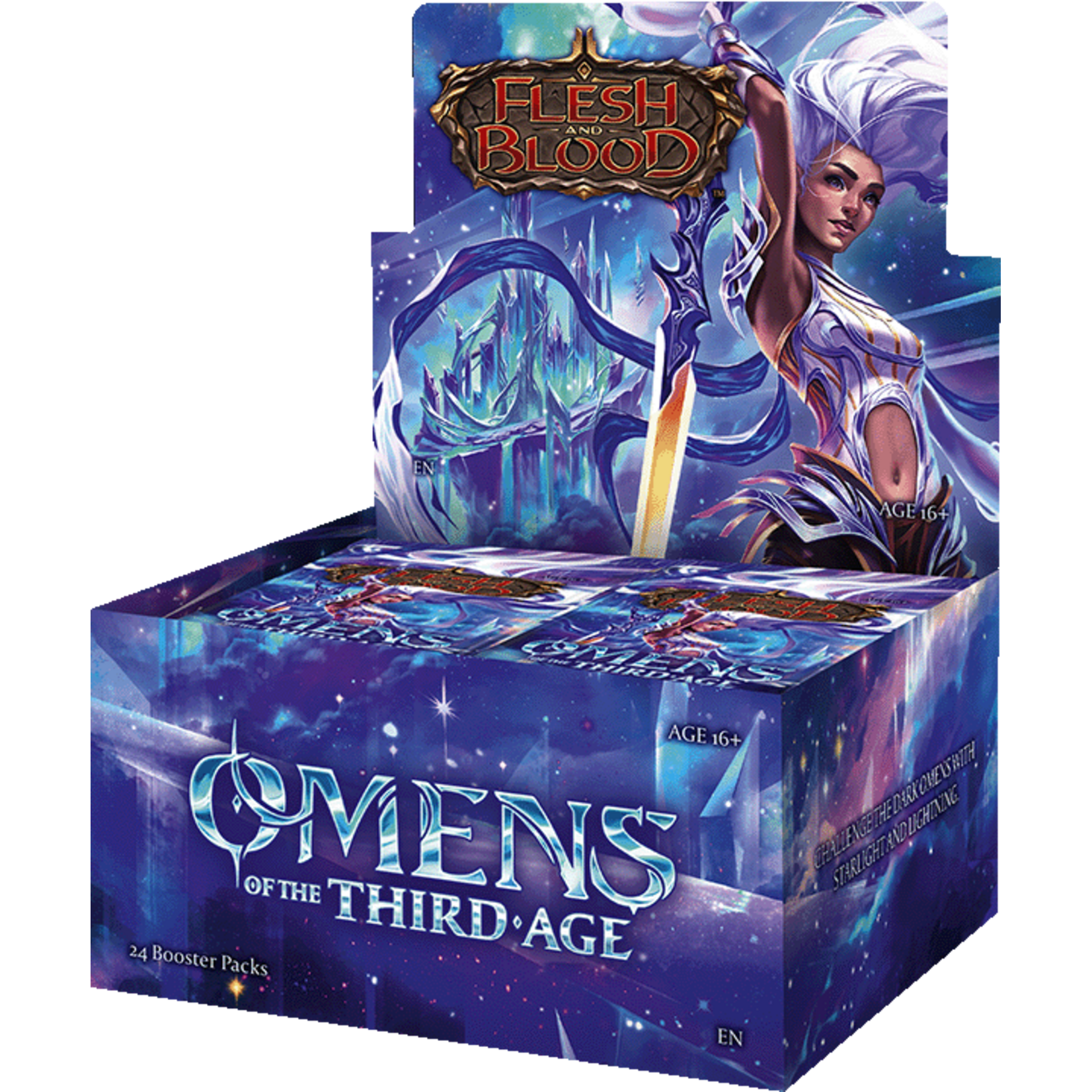 Legend Story Studios Flesh and Blood TCG Omens of the Third Age Booster Box (EN) (Pre-order)