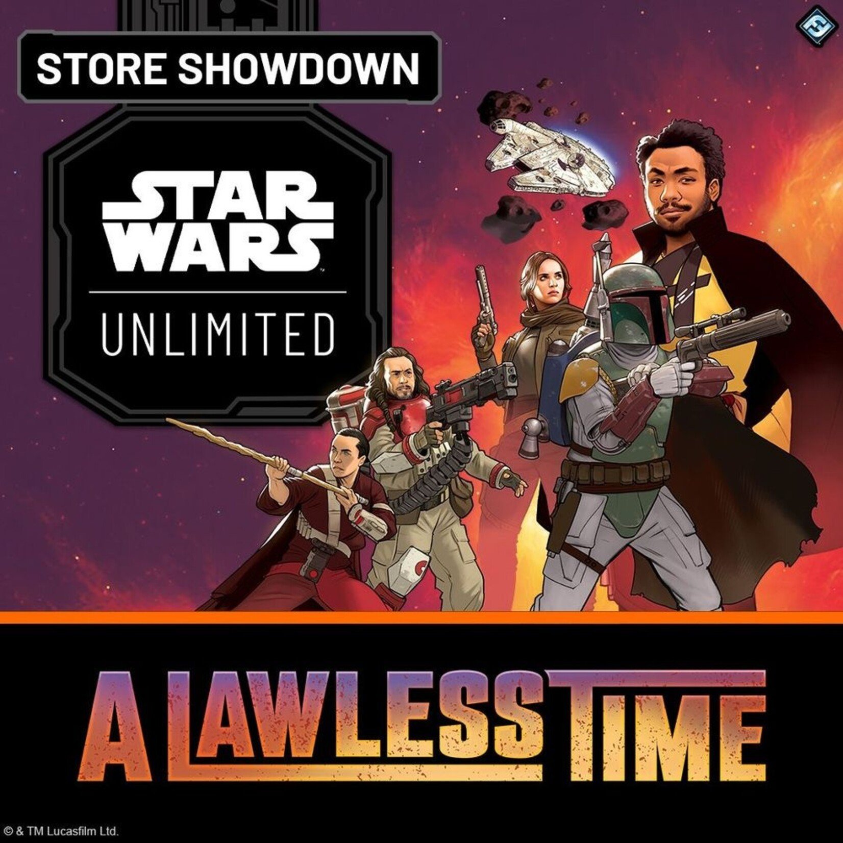 Fantasy Flight Games SWU: A Lawless Time Store Showdown (June 13th)