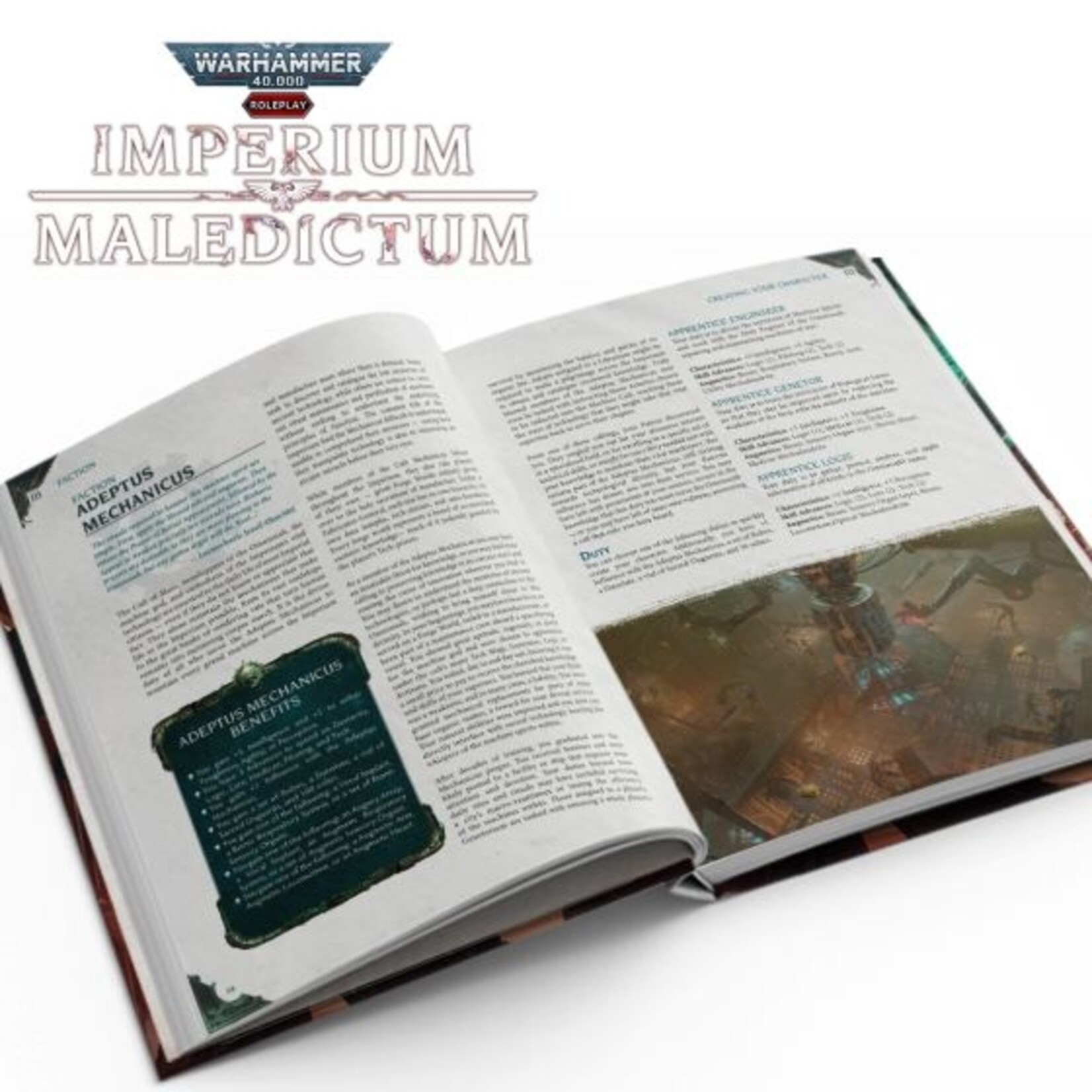 Cubicle 7 Warhammer 40k RPG: Imperium Maledictum Core Rulebook (EN)