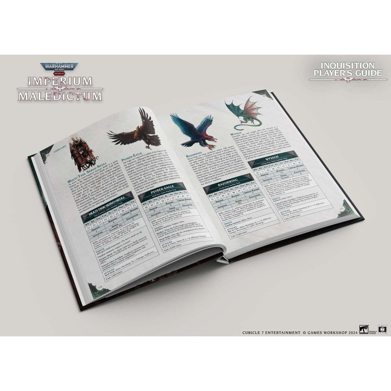 Cubicle 7 Warhammer 40K RPG: Imperium Maledictum Inquisition Players Guide (EN)