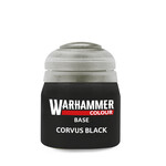 Warhammer Colour Warhammer Colour Base: Corvus Black (12ml)