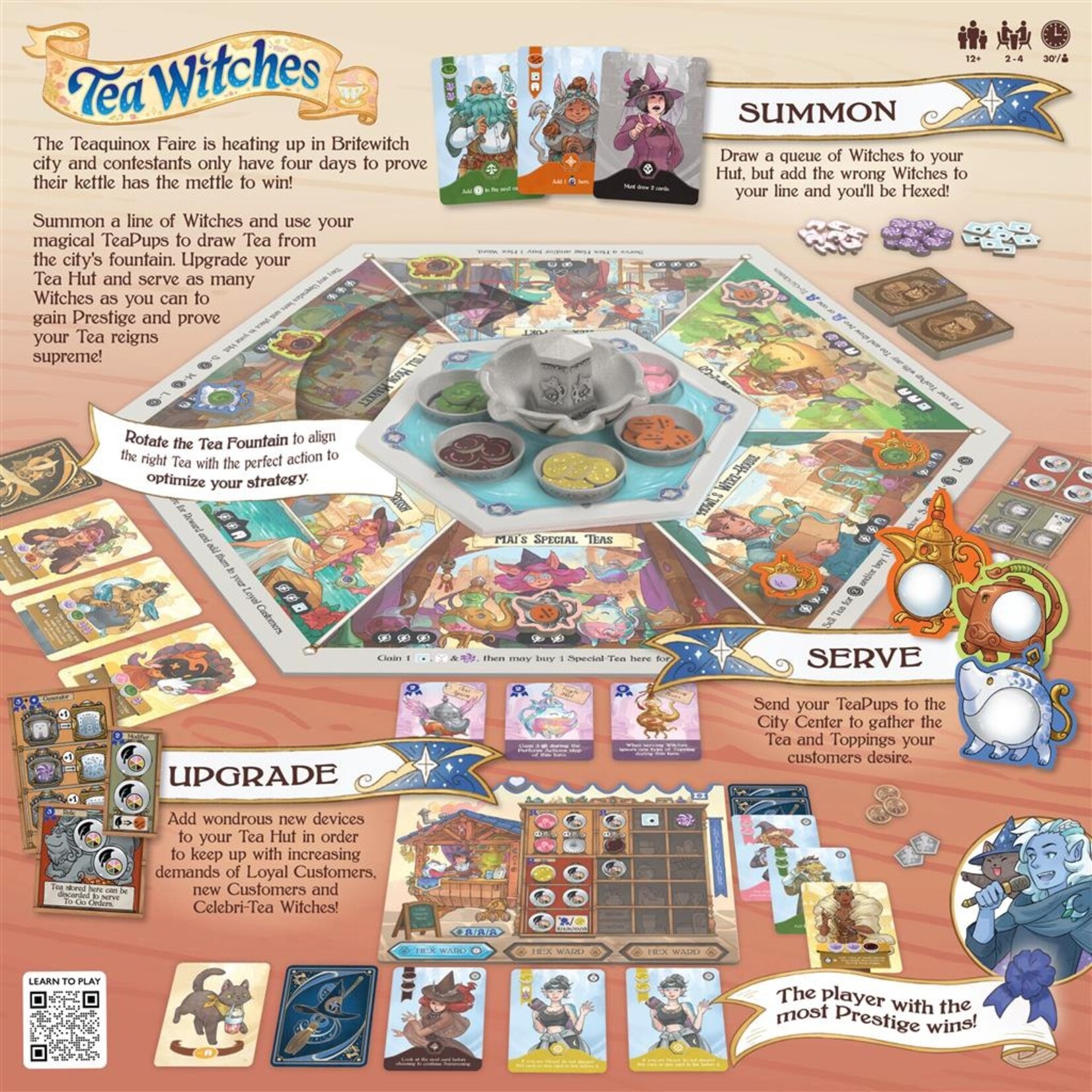 USAopoly Tea Witches (EN) @