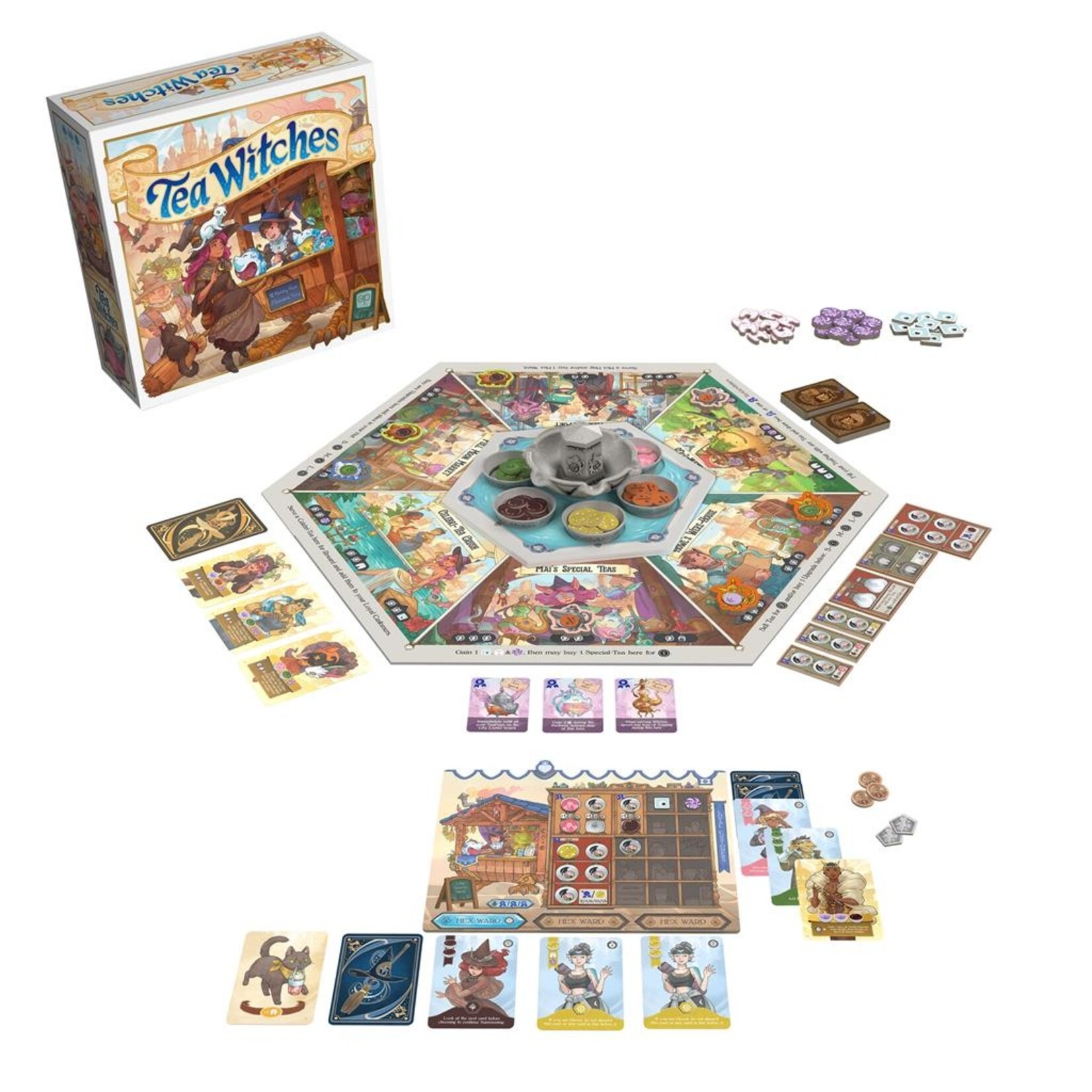 USAopoly Tea Witches (EN) @