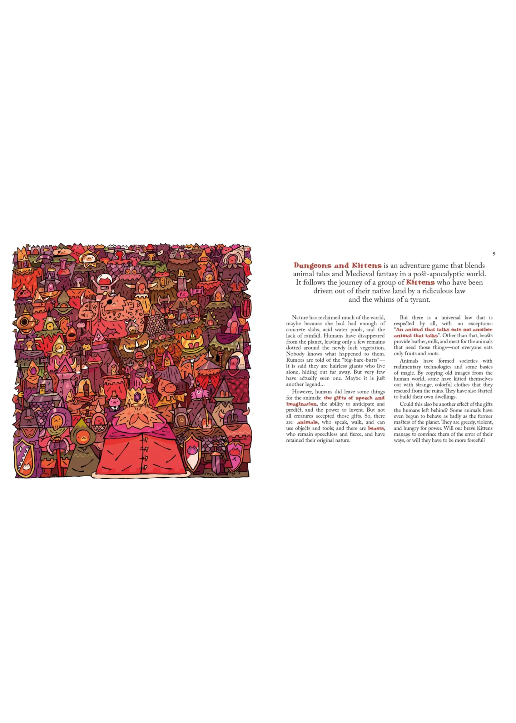 EDGE Studio Dungeons & Kittens Core Rulebook (EN)