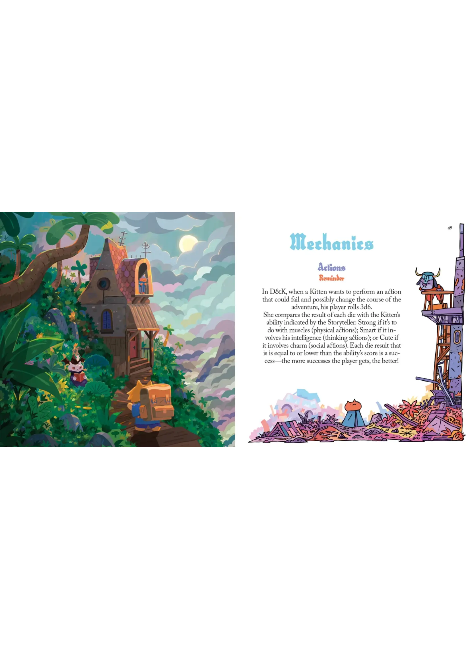 EDGE Studio Dungeons & Kittens Core Rulebook (EN)