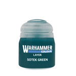 Warhammer Colour Warhammer Colour Layer: Sotek Green (12ml)