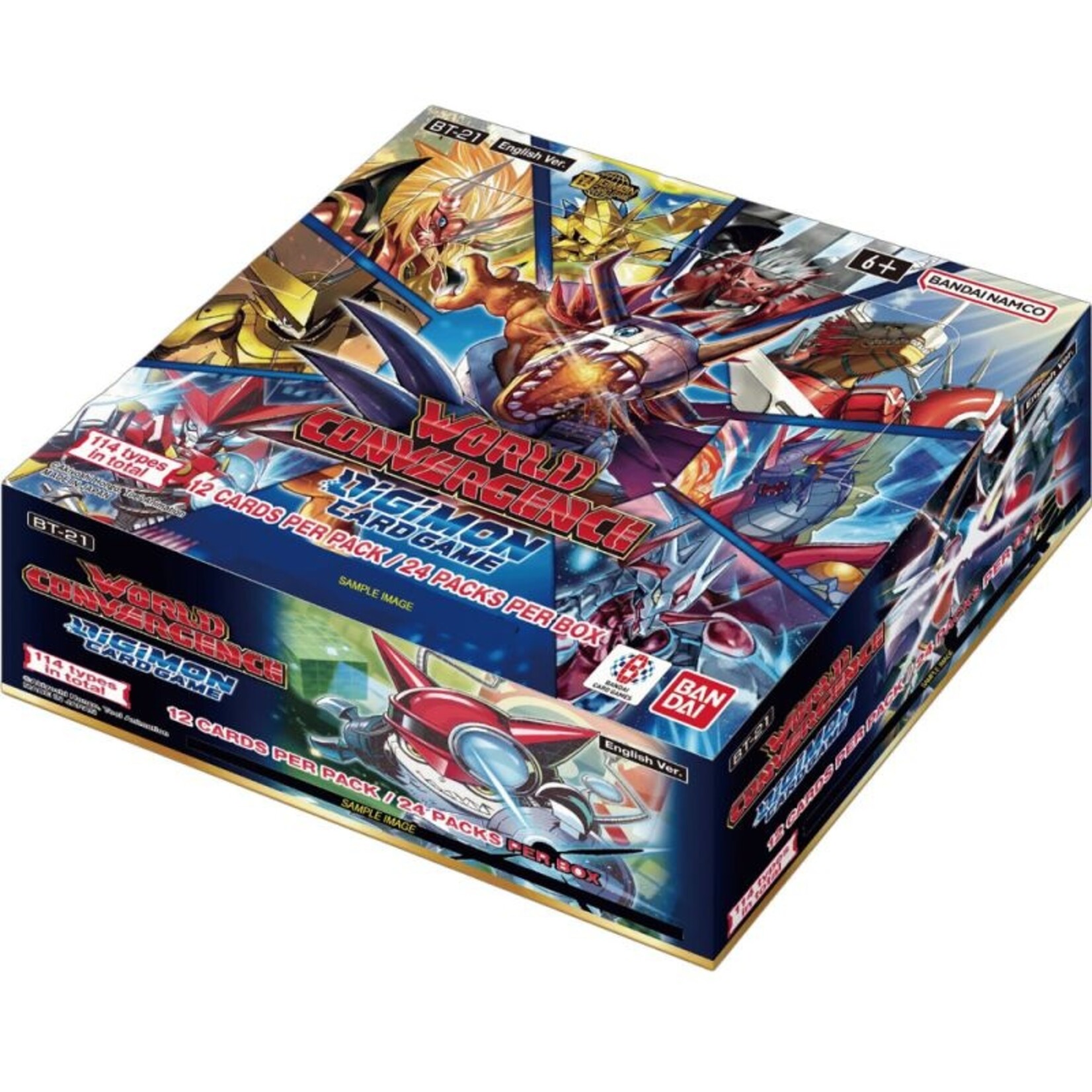 Bandai Digimon BT21 World Converge Booster Box (EN)
