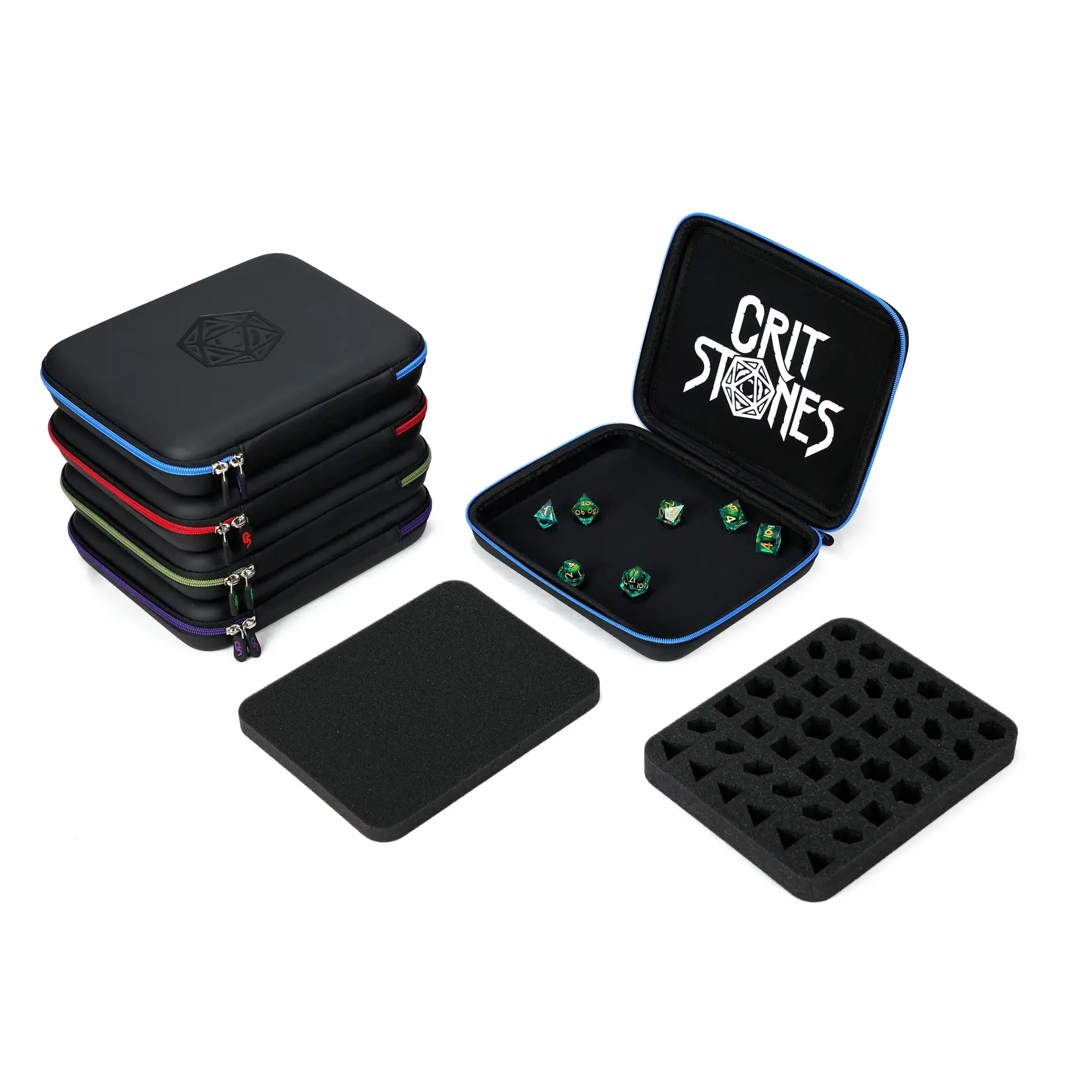 Glass Staff Arcanum Luxury Dice Case