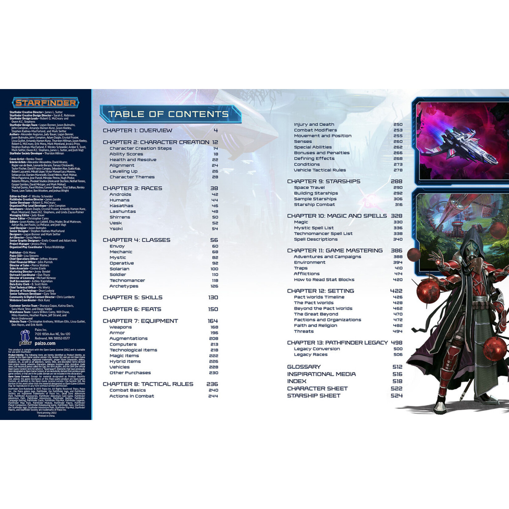 Paizo Starfinder RPG Core Rulebook (EN)
