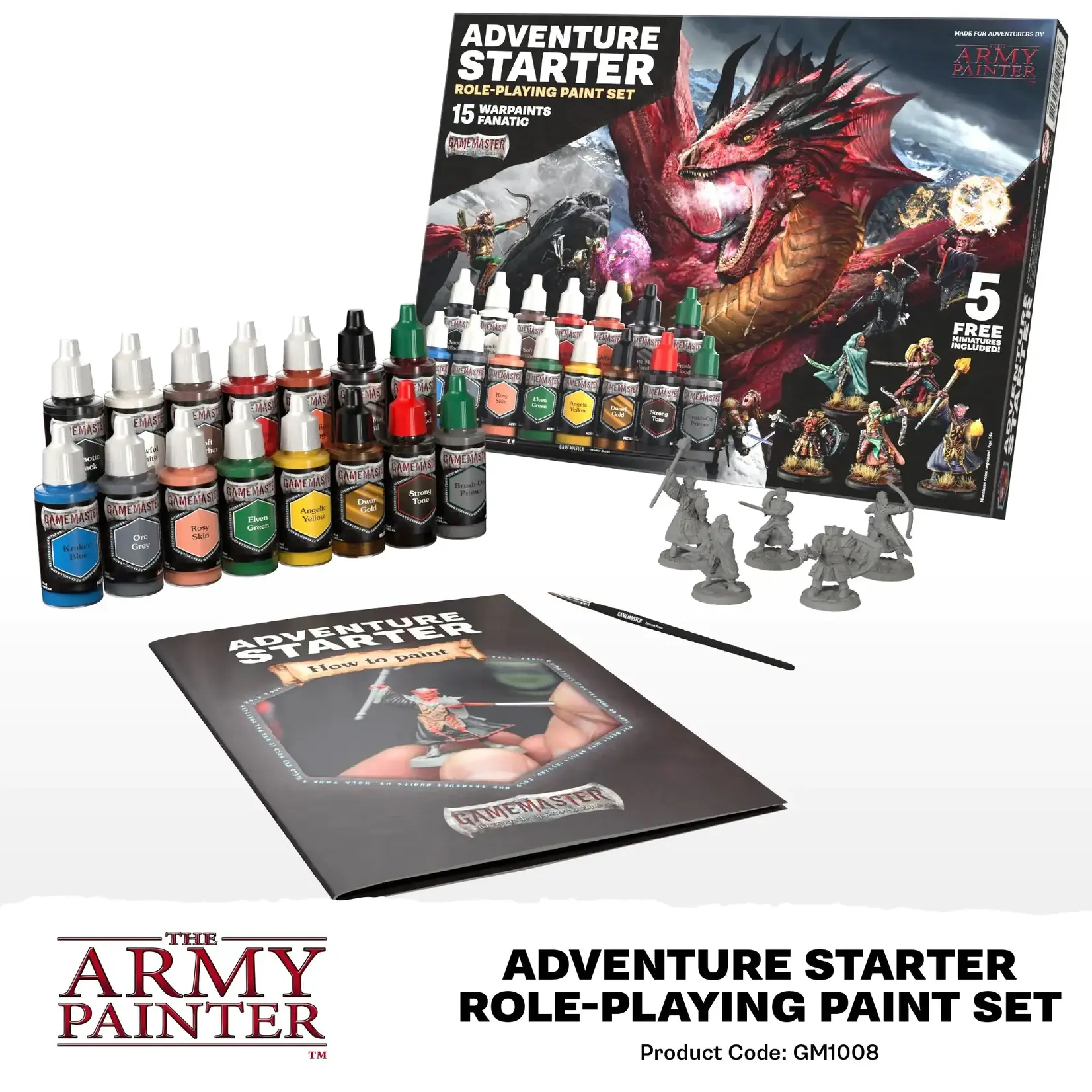 The Army Painter Adventure Starter Role-Playing Paint Set