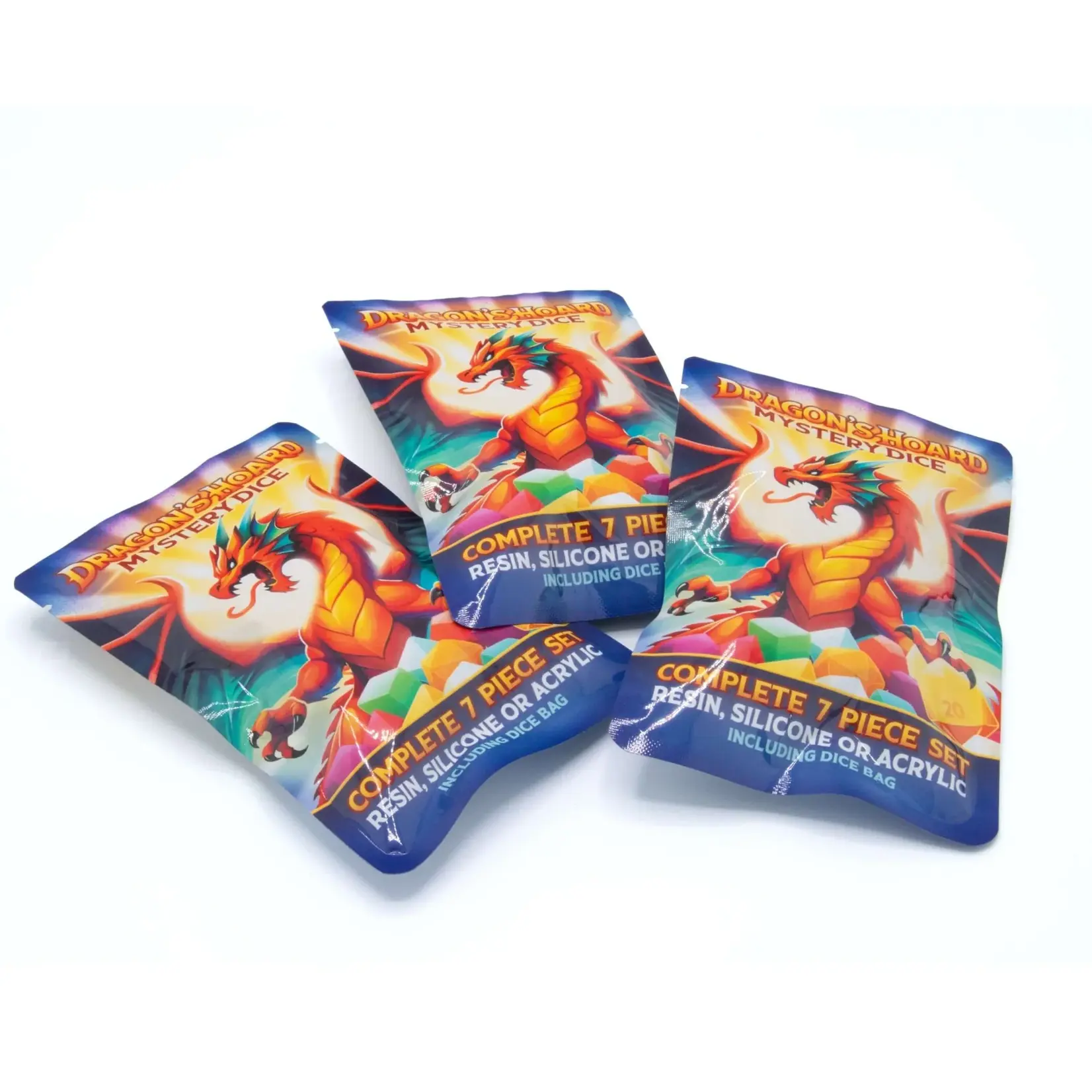 Glass Staff Dragon's Hoard Mystery Dice Pouch