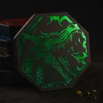 Glass Staff Crit Stones: Dice Arena Green