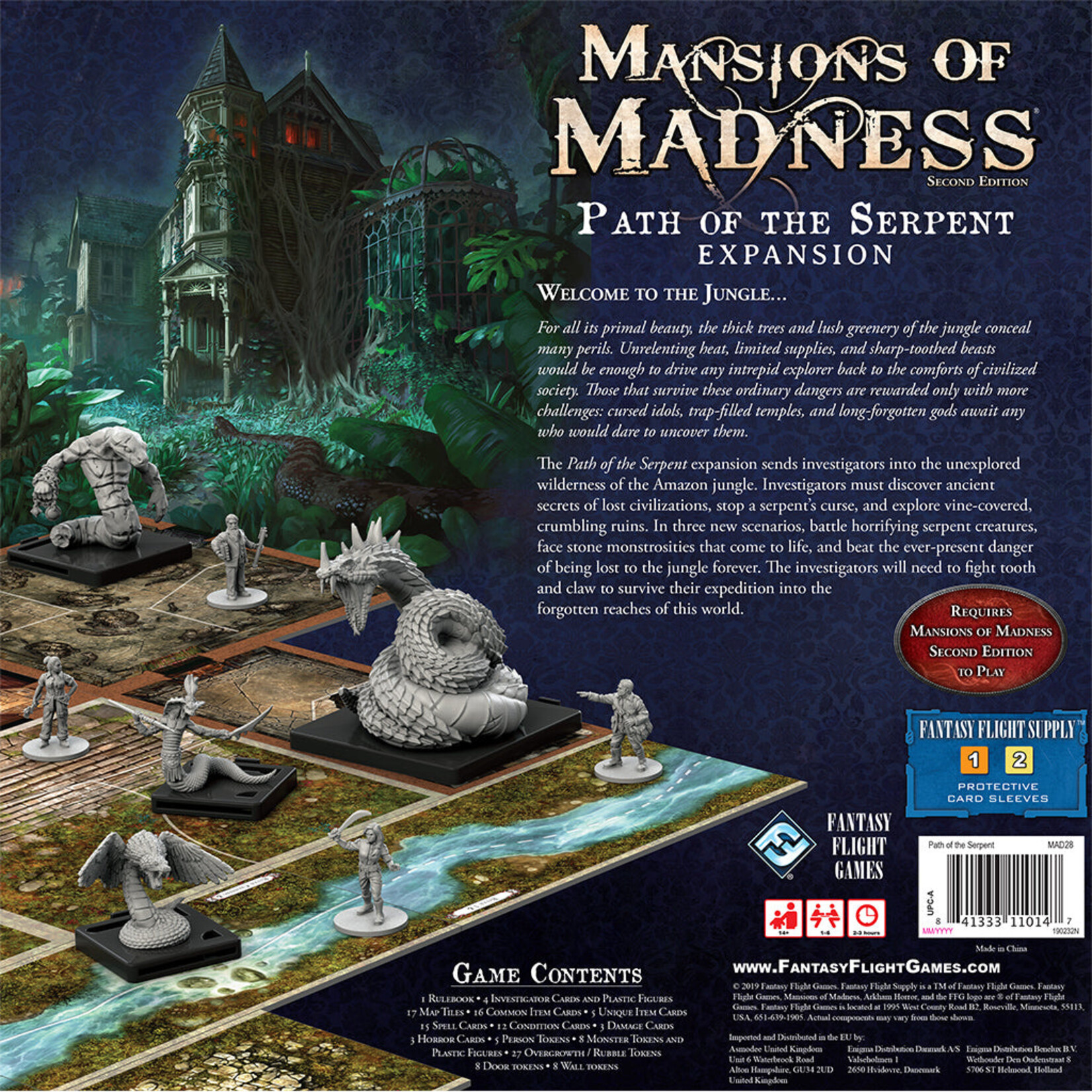 Fantasy Flight Games Mansions of Madness: Path of the Serpent (EN)