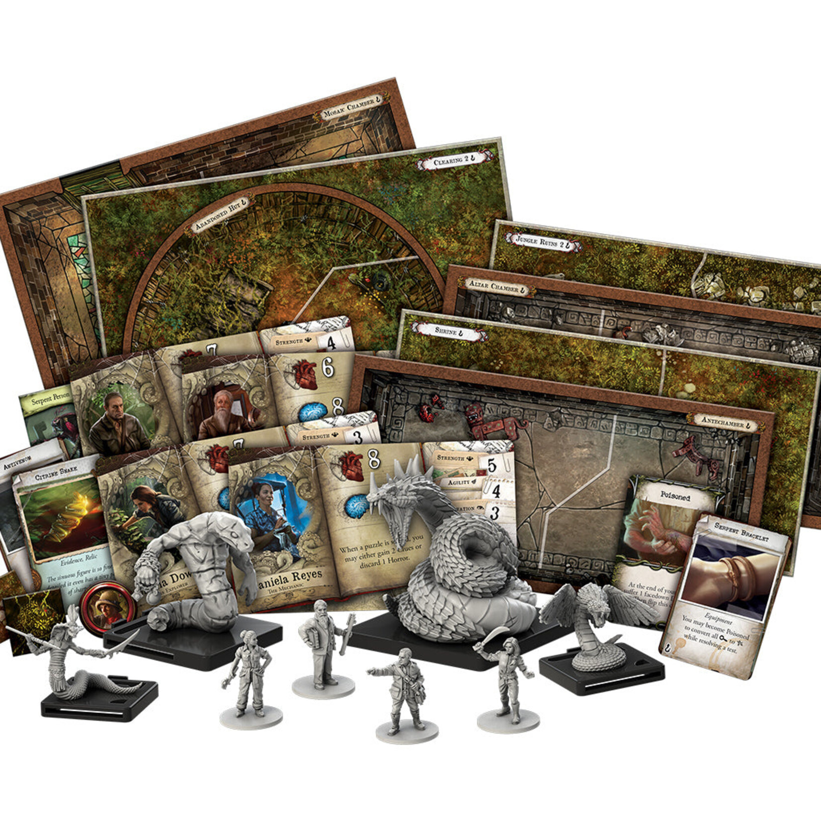 Fantasy Flight Games Mansions of Madness: Path of the Serpent (EN)