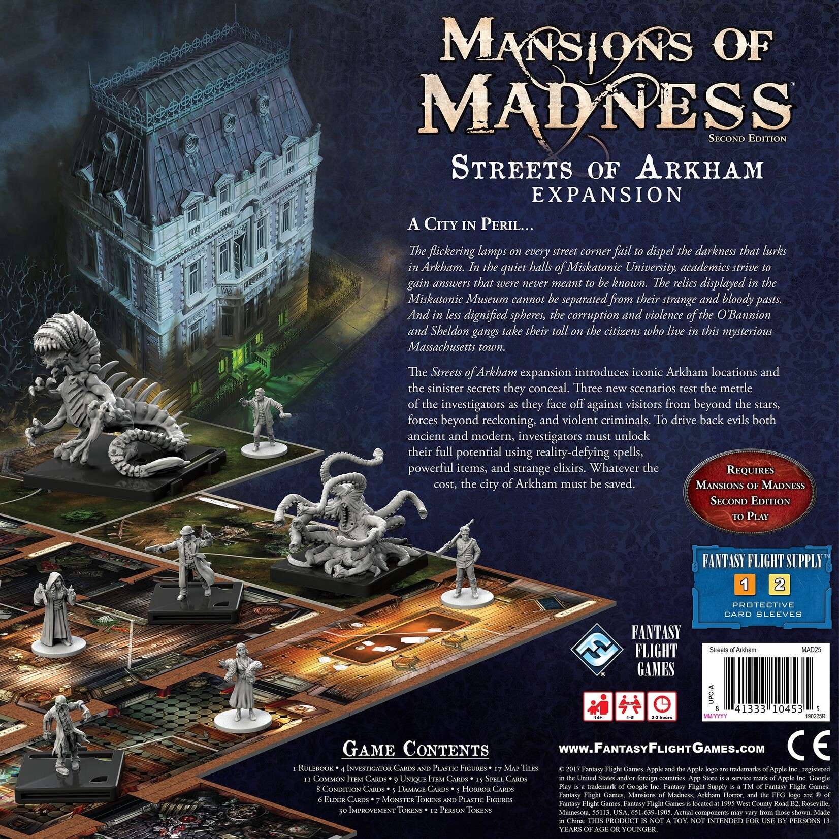 Fantasy Flight Games Mansions of Madness: Streets of Arkham (EN)