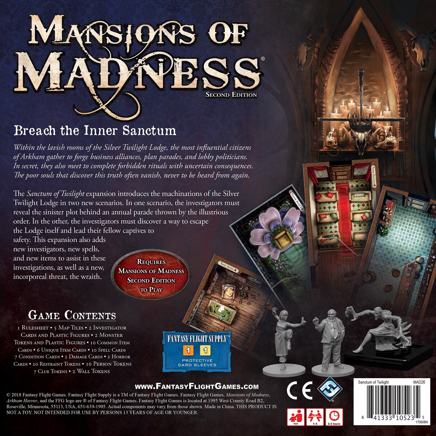 Fantasy Flight Games Mansions of Madness: Sanctum of Twilight (EN)