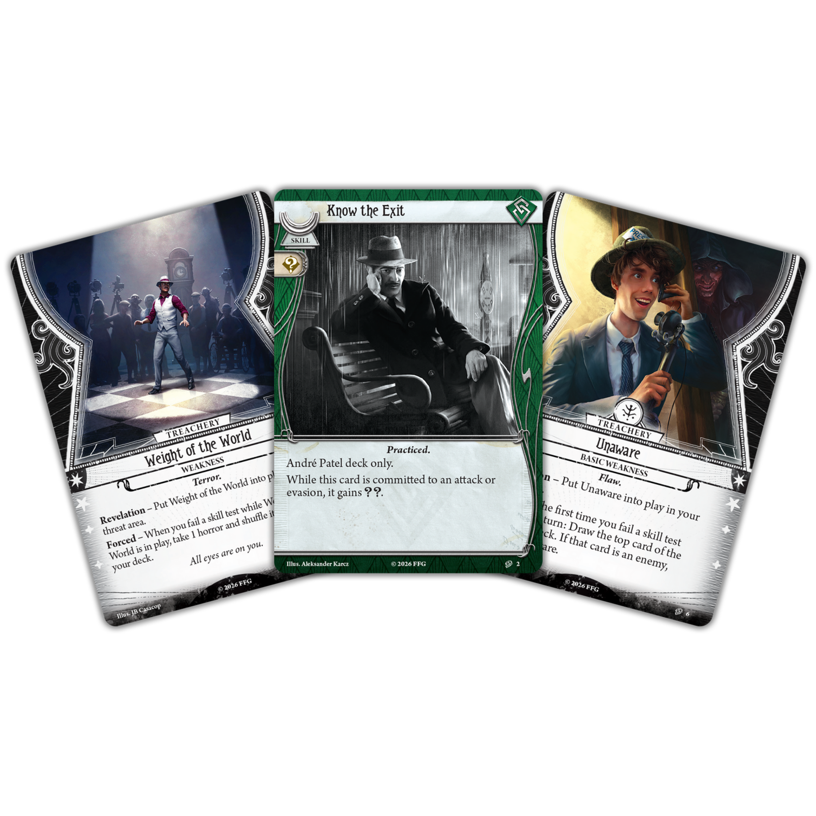 Fantasy Flight Games Arkham Horror LCG Investigator Deck  André Patel (EN)