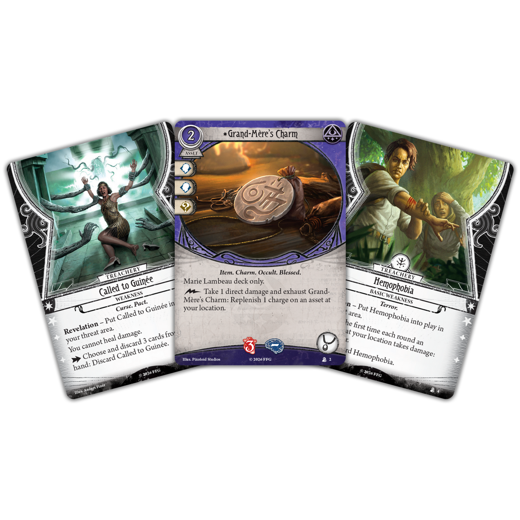 Fantasy Flight Games Arkham Horror LCG Investigator Deck  Marie Lambeau (EN)