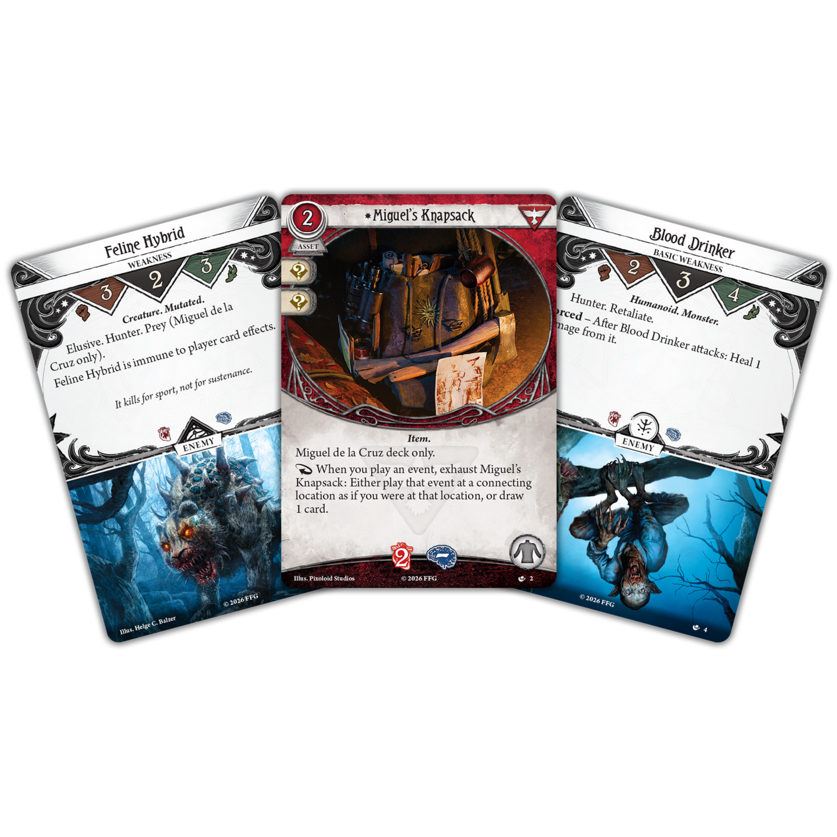 Fantasy Flight Games Arkham Horror LCG Investigator Deck  Miguel de la Cruz (EN)