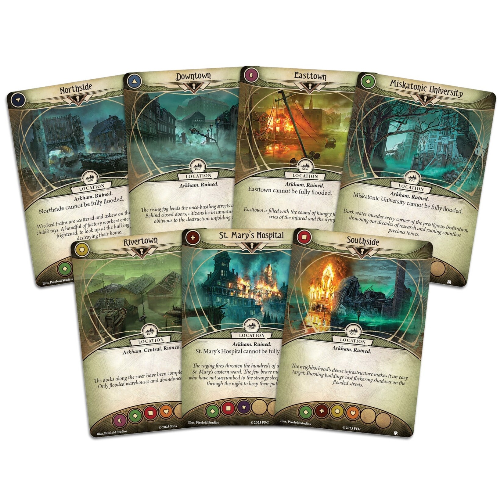 Fantasy Flight Games Arkham Horror LCG The Drowned City Campaign Expansion (EN)