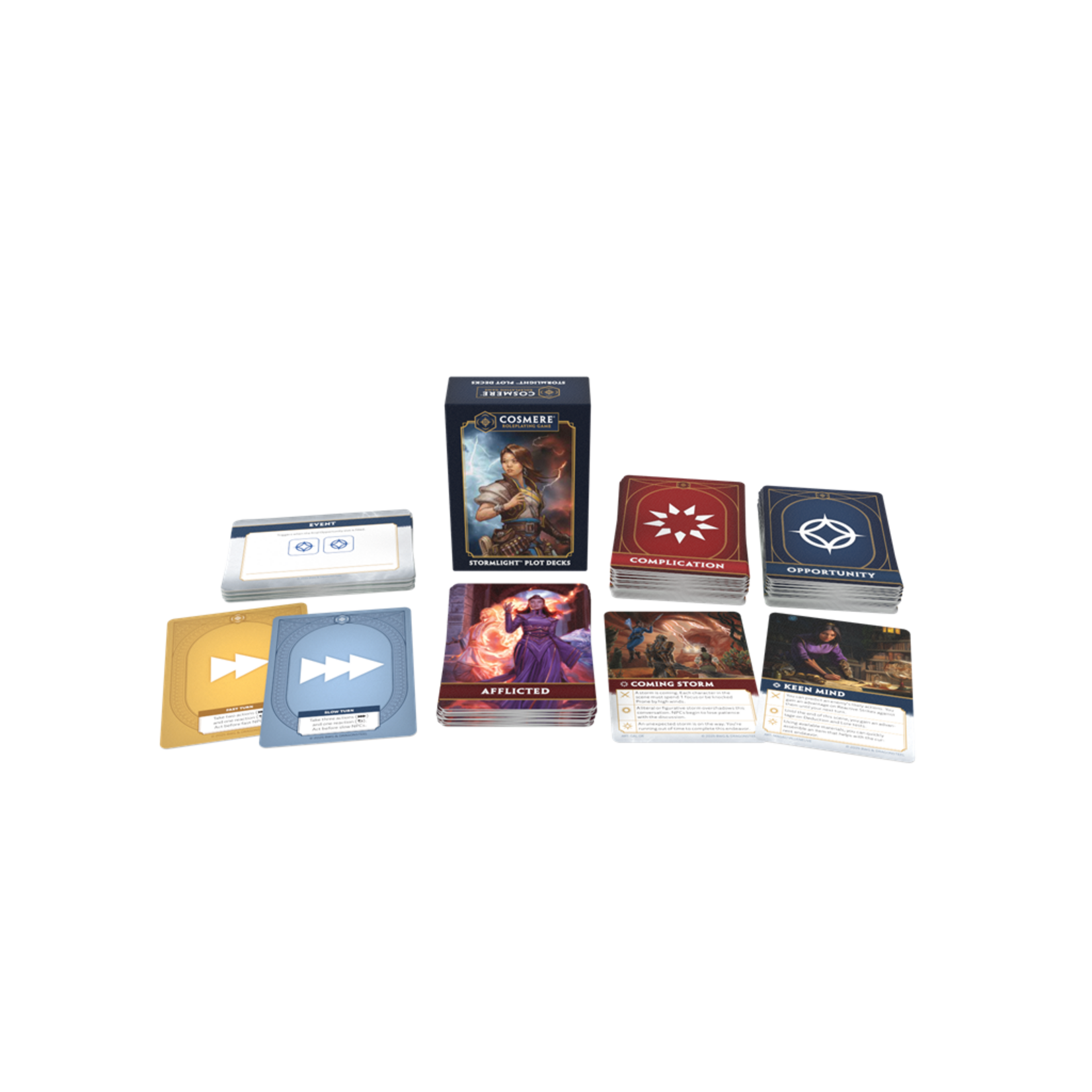 Brotherwise Games Cosmere RPG: Stormlight Plot Decks (EN) (Pre-Order)