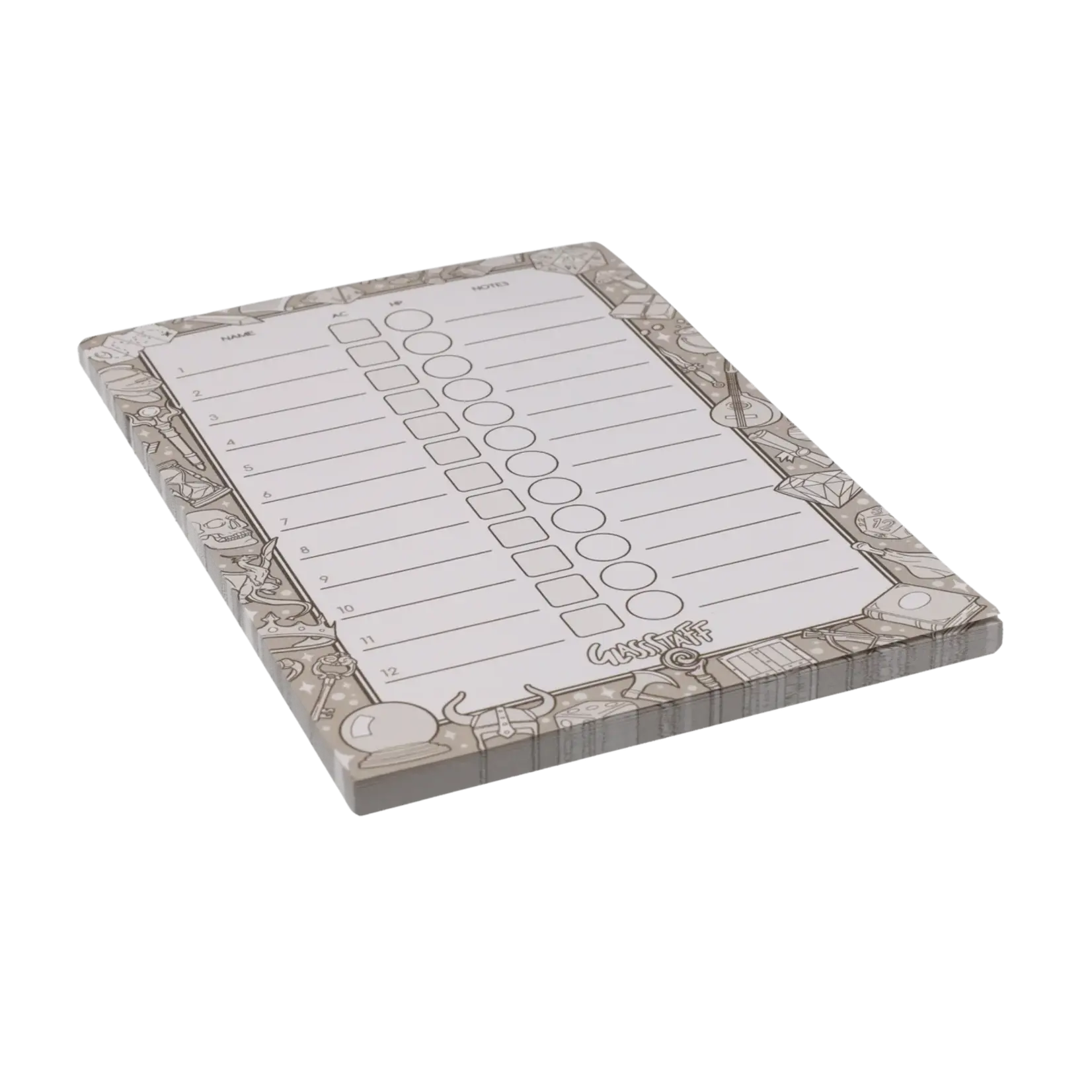 Glass Staff Initiative Notitiepad