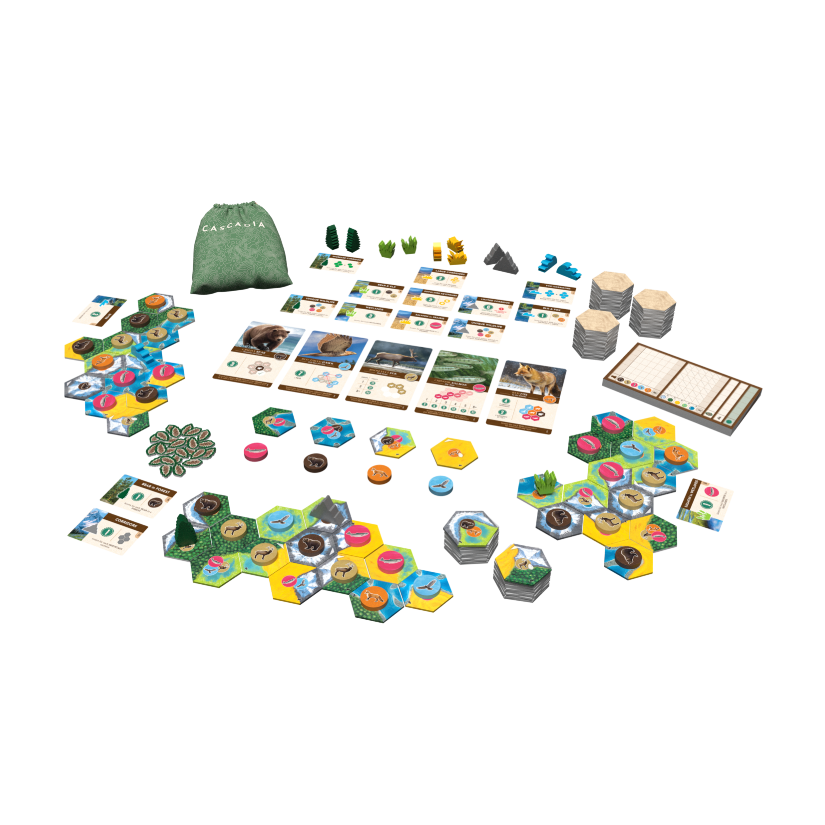 White Goblin Games Cascadia: Landmarks (NL)