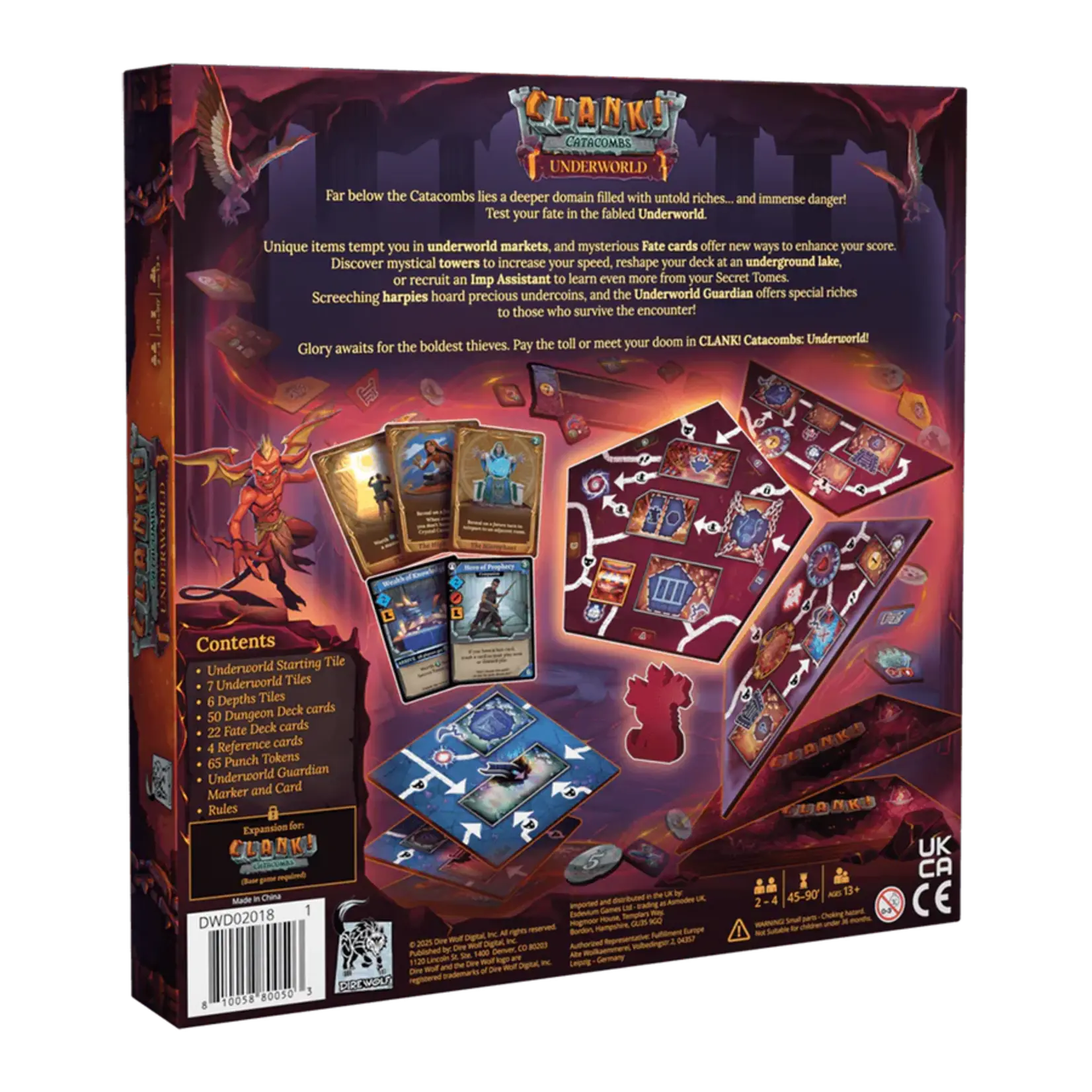 Direwolf Digital Clank! Catacombs: Underworld Expansion (EN)