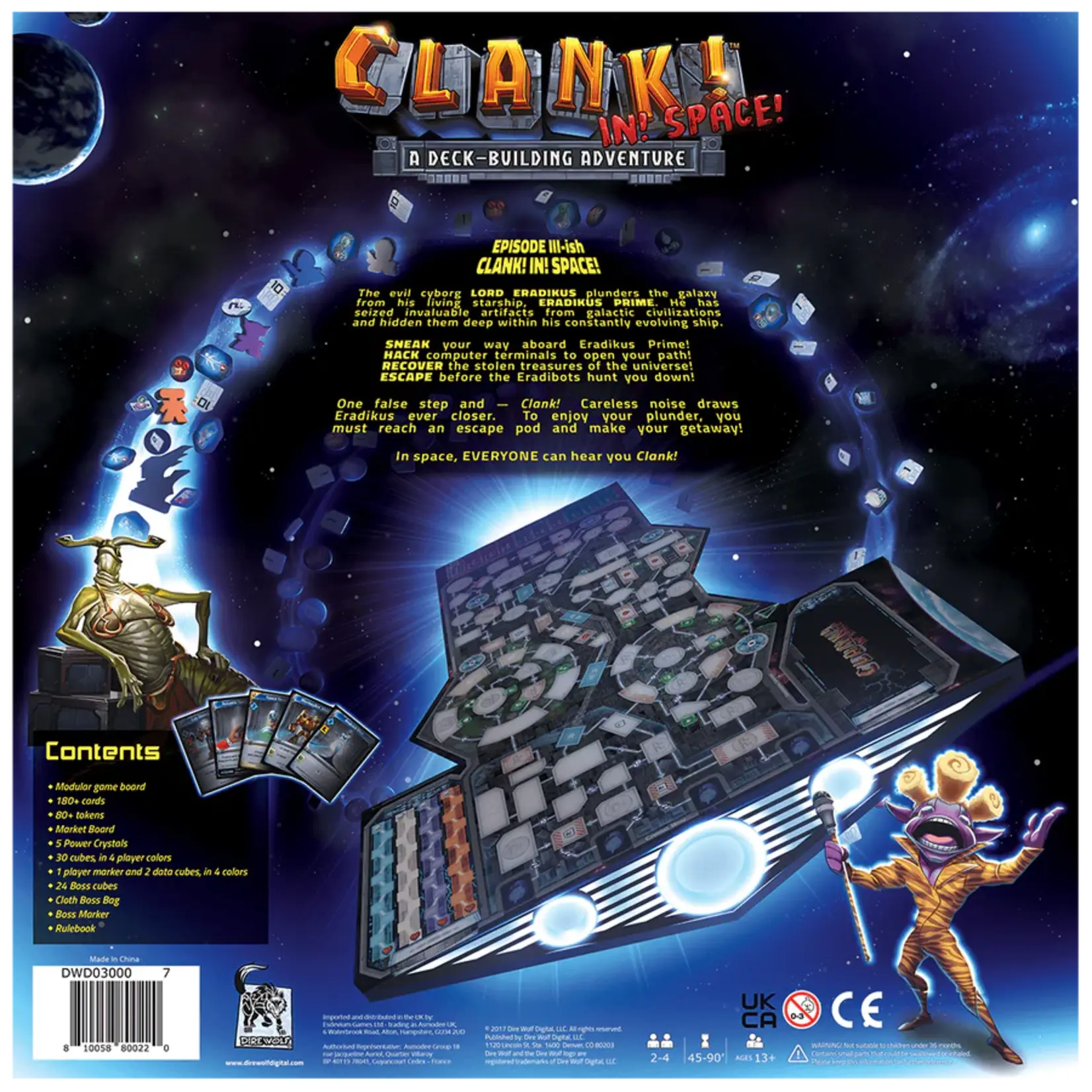 Direwolf Digital Clank! In! Space!  2nd Edition (EN)