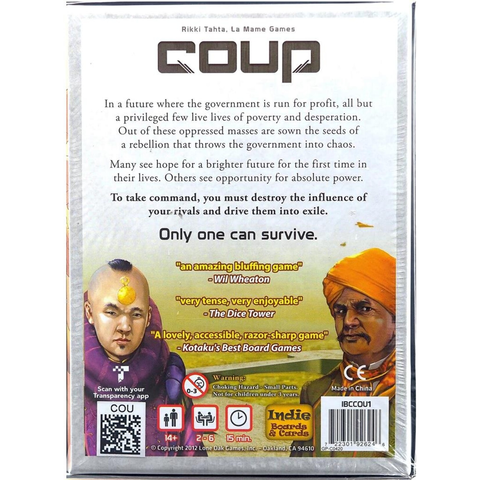 Indie Boards & Cards Coup (EN)