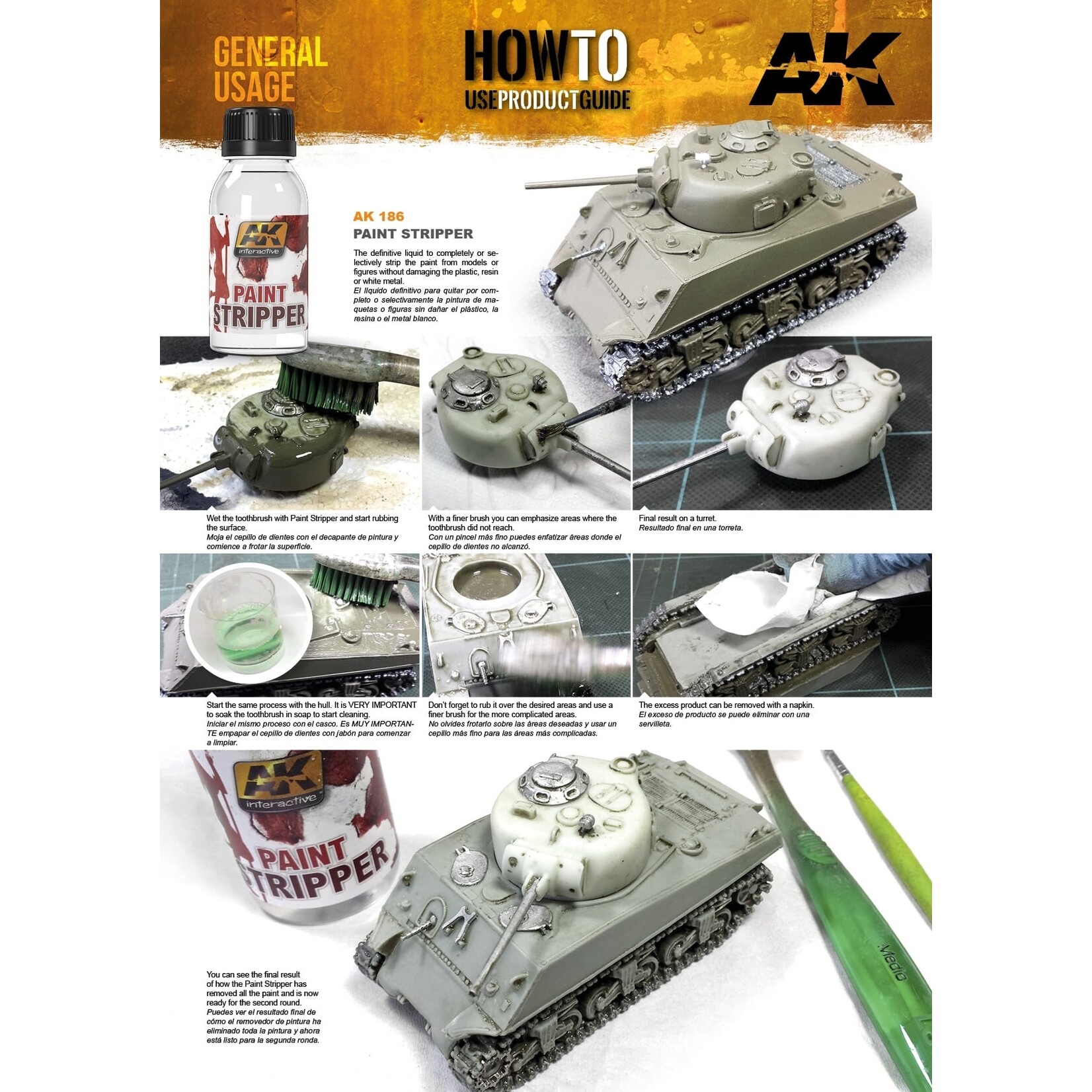 AK Interactive AK Paint Stripper (250ml)
