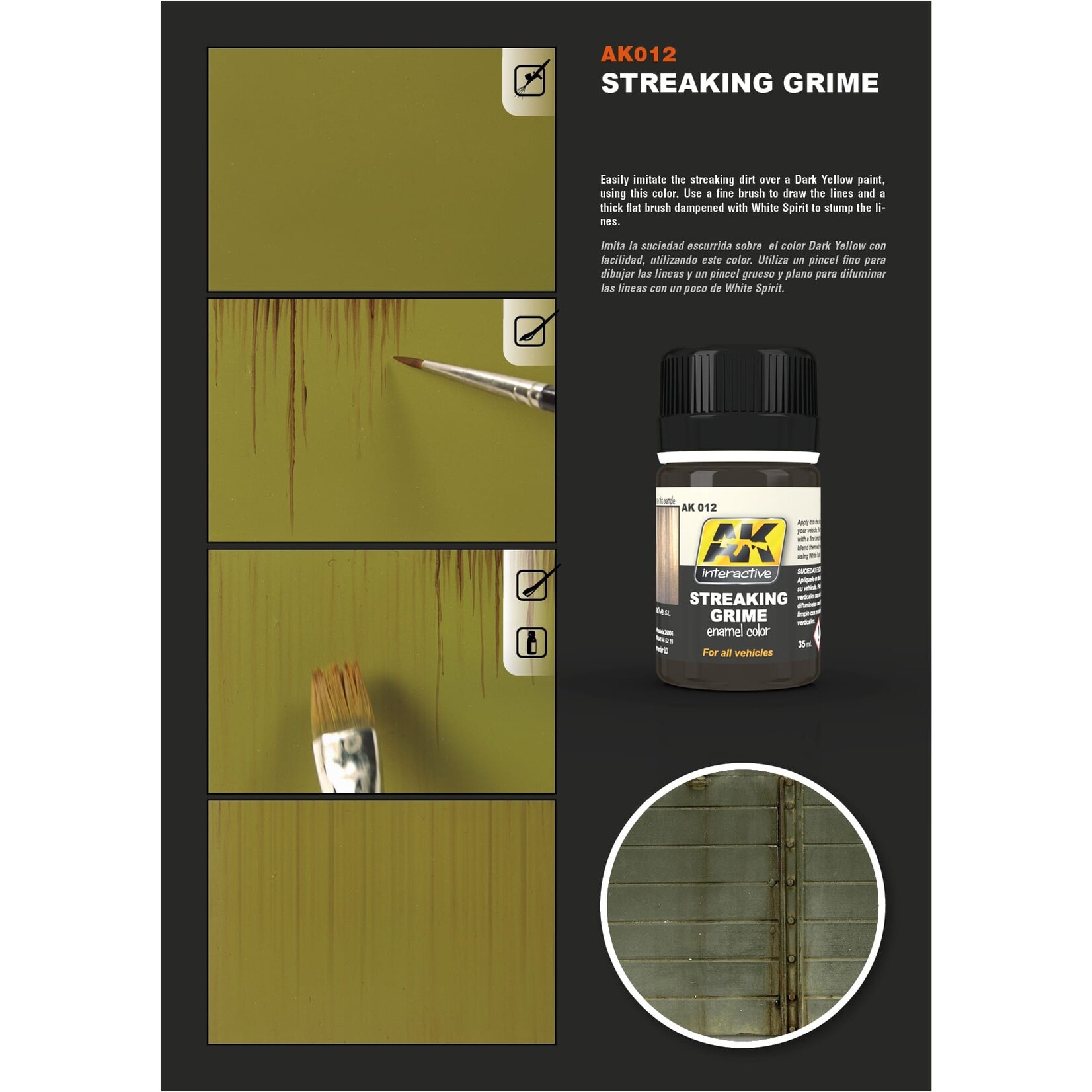 AK Interactive AK Streaking Grime (35ml)