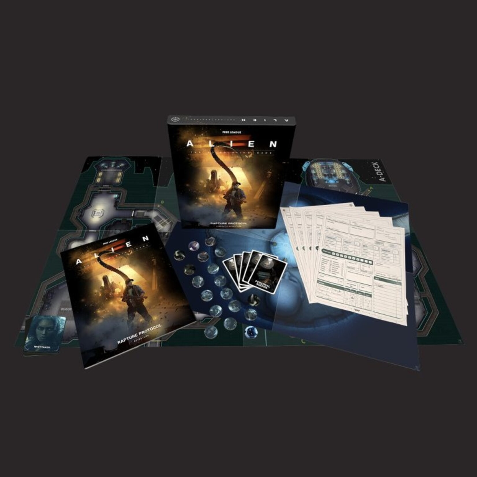 Free League Publishing Alien RPG: Rapture Protocol Cinematic Adventure Set (EN)