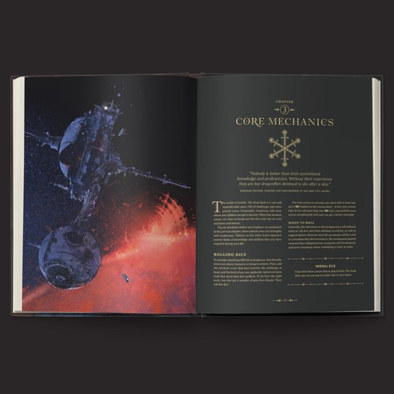 Free League Publishing Coriolis The Great Dark Core Rulebook (EN)