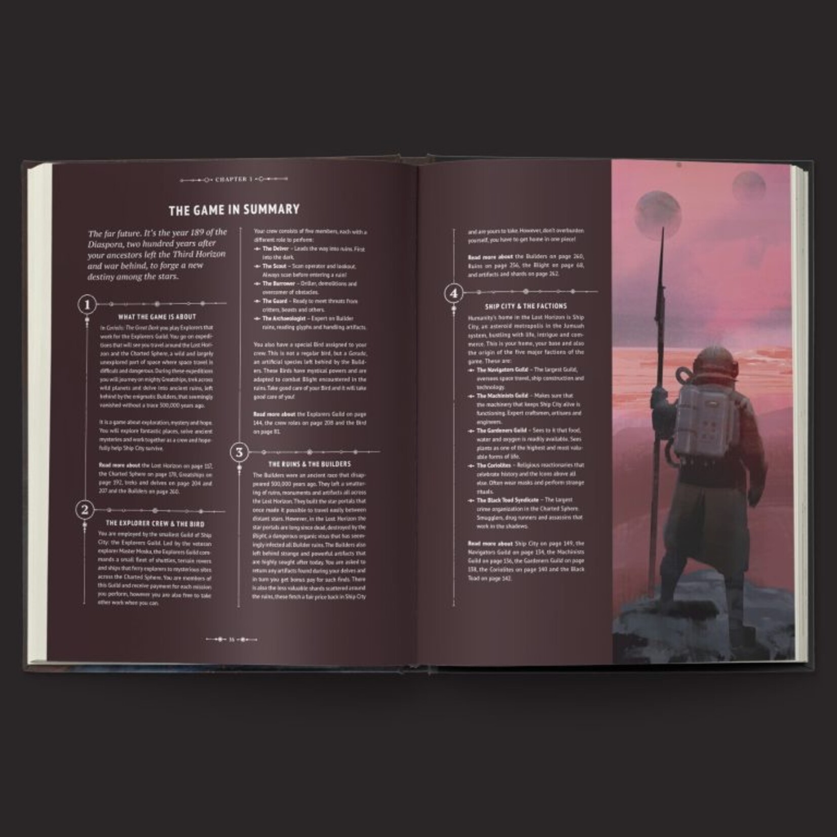 Free League Publishing Coriolis The Great Dark Core Rulebook (EN)