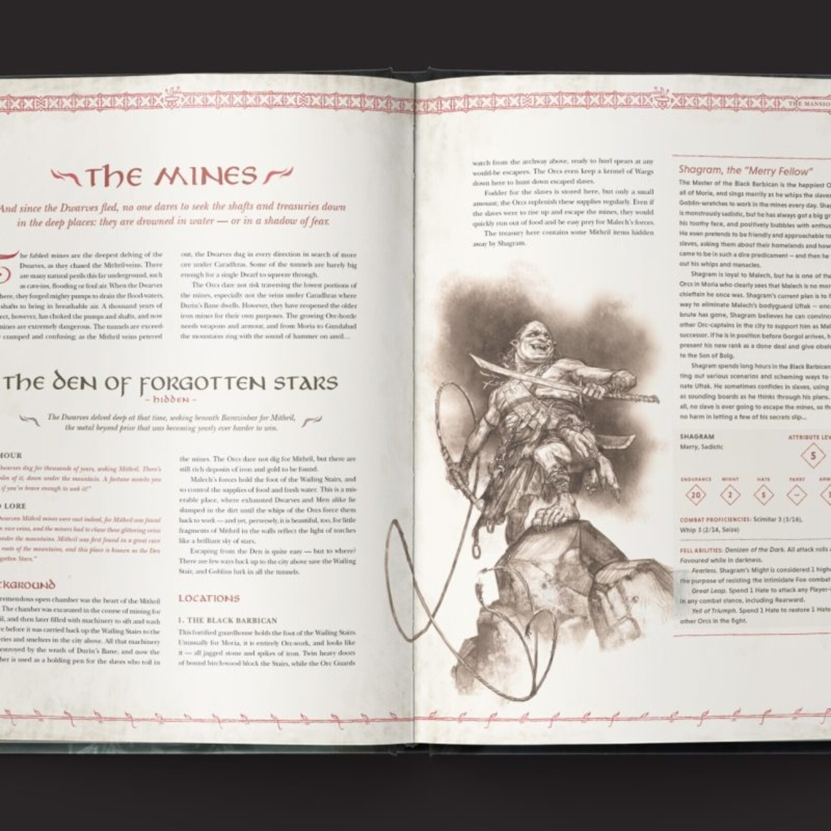 Free League Publishing The Lord of the Rings RPG (5E): Moria: Shadow of Khazad-dûm (EN)