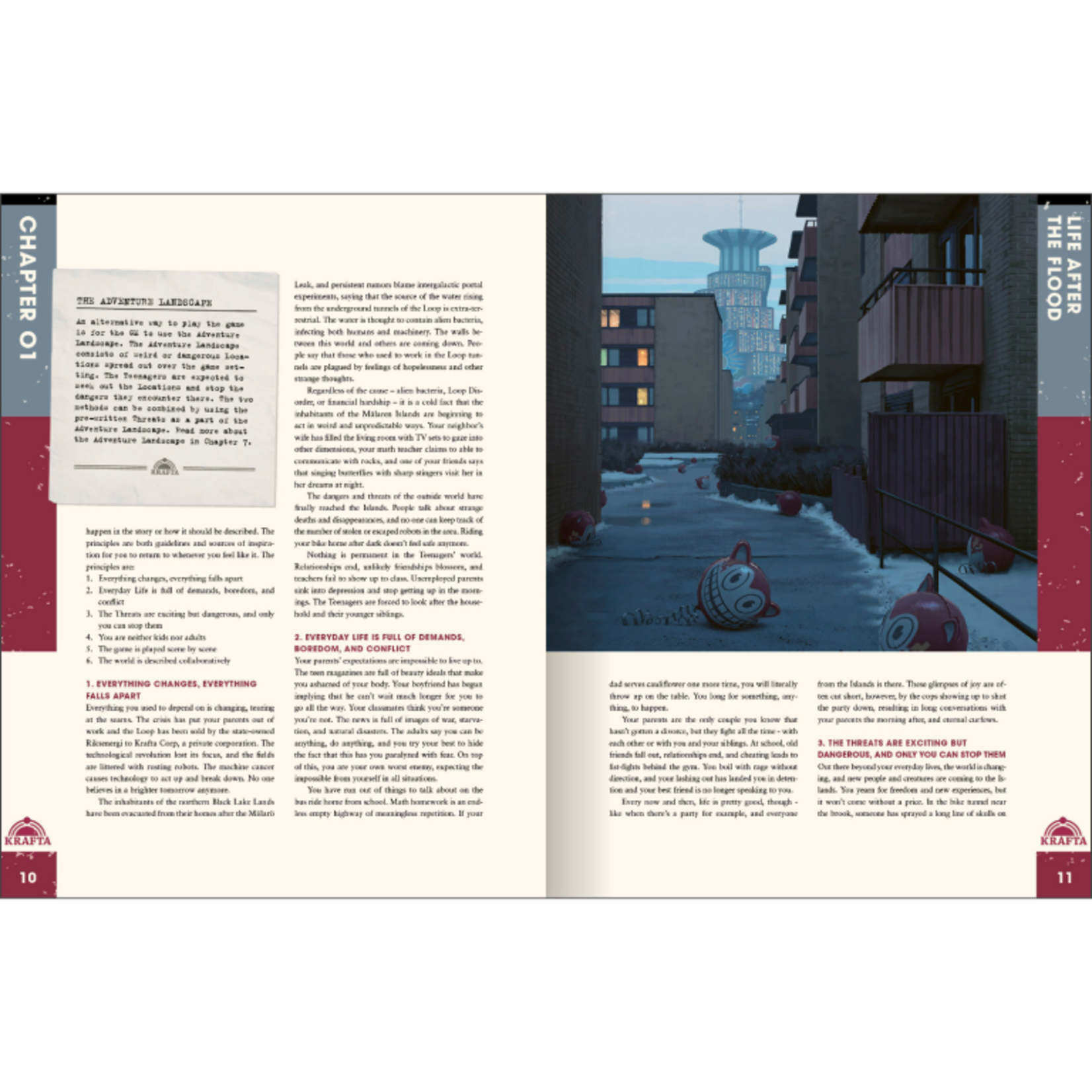 Free League Publishing Tales from the Loop: Things From the Flood - RPG Core Rulebook