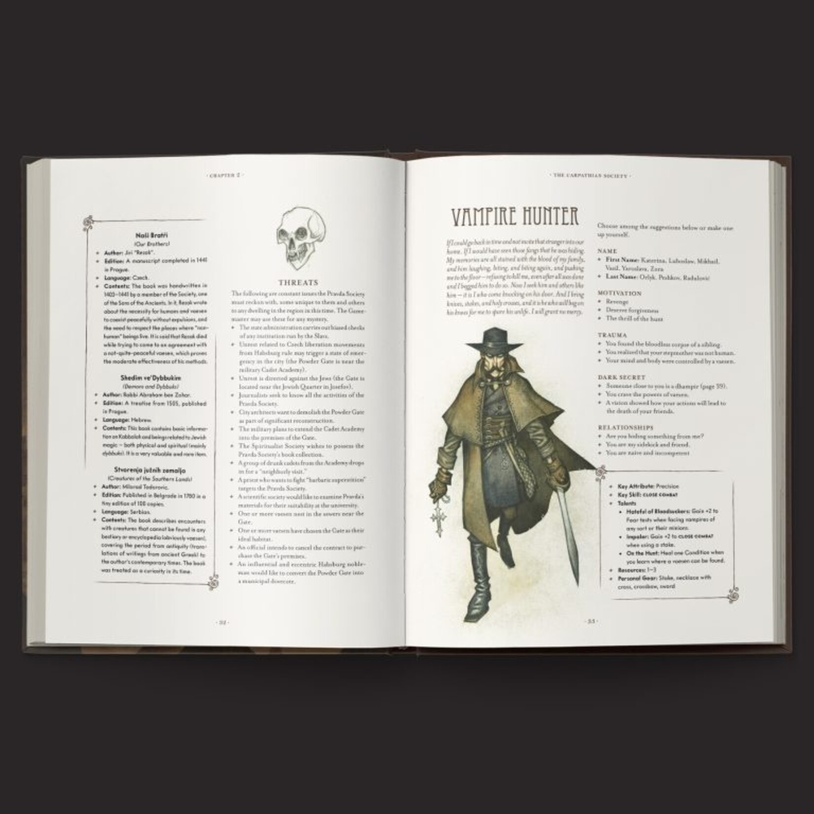 Free League Publishing Vaesen RPG: Mythic Carpathia (EN)