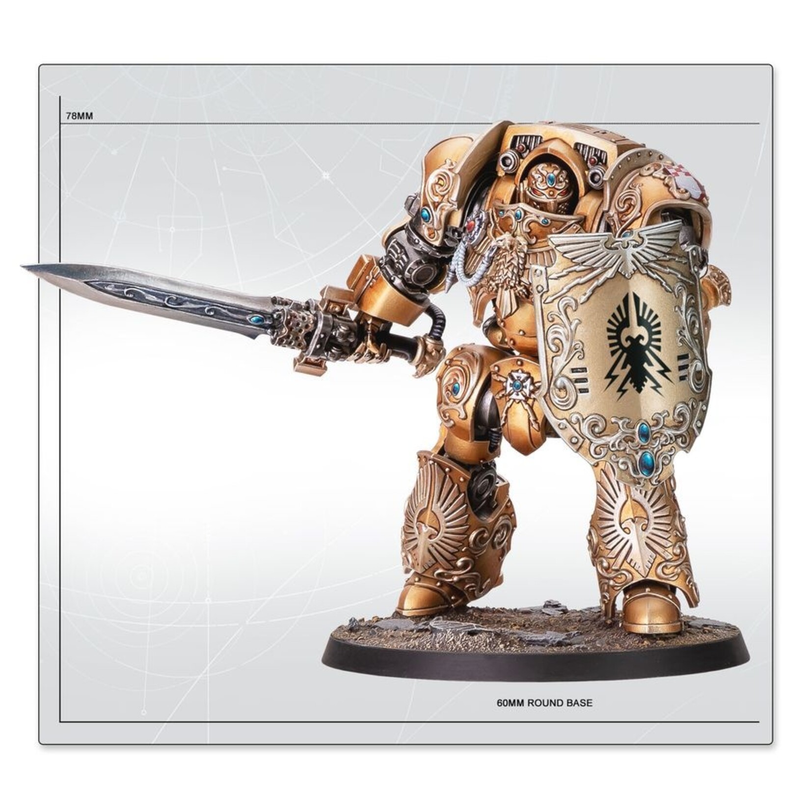 Games Workshop Legio Custodes Custodian Dreadnought